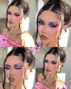 Nocturnal Wonderland Outfits, Halloween Glam Makeup, Trendy Products, Barbie Makeup, Swag Makeup, Ethereal Makeup, Eye Makeup Designs