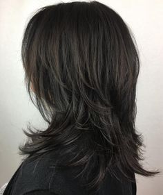 Medium Shaggy Hairstyles, Long Shag Hairstyles, Modern Shag Haircut, Medium Shag Haircuts, Long Shag Haircut, Thick Hair Cuts, Shaggy Haircuts, Edgy Haircuts, Shag Hairstyles