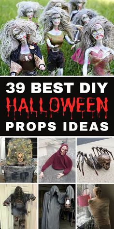 the best diy halloween propps ideas for kids and adults to make their own costumes