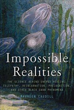 the book cover for impossible reality, with an image of jellyfish