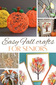 easy fall crafts for seniors to make