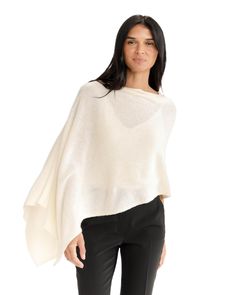 PRICES MAY VARY. Ultimate Luxury: Indulge in ultimate luxury with our large cashmere poncho wraps for women. Made from 100% super fine Inner Mongolian cashmere, this soft and warm garment is the perfect gift for anyone who loves the finer things in life. With a versatile design that covers your arms , this poncho is similar to ruanas and better than Shawl, elevating the look and style of any outfit. Rainbow of Colors: The poncho is available in a rainbow of colors, with over 60 shades to choose Scandinavian Shawl, Note Highlighting, Cashmere Poncho Outfit, Poncho Outfits For Women, Sweater Poncho Outfit, Shawl Outfits, Cashmere Clothes, Chiffon Poncho, Fall Poncho