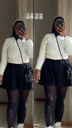 Woman Winter Outfits, Black Woman Outfits, Woman Drawings, Cute Professional Outfits, Woman Hairstyles, Classy Winter Outfits, Cute Modest Outfits