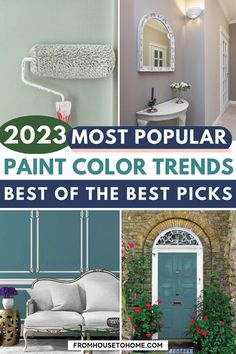 the most popular paint colors for your home