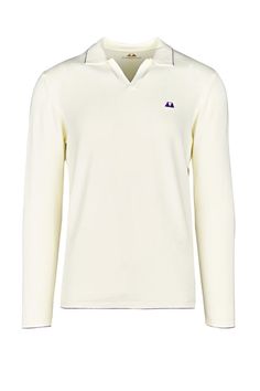 Exclusively crafted for the ACF Fiorentina team and players, this long sleeves polo shirt is now available to be a part of your collection! This versatile and lightweight polo is expertly fashioned from pure and breathable milano-stitch jersey, ensuring exceptional comfort and a flattering fit. The embroidery and the details in the colors of the 'Viola' on chest not only pays homage to the team's heritage but also adds a... Long Sleeves Polo, Long Sleeve Polo Shirt, Polo Shirt, Long Sleeve