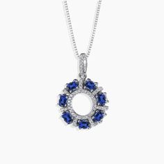 Made in 925 Sterling SilverNecklace Type: Pendant NecklacePendant Height: 2.7 cmPendant Width: 1.8 cmPendant Shape: Round ShapeGemstone: Oval Cut Created SapphireGemstone Size: 3 mm x 5 mm (7 Gemstones)Birthstone: SeptemberChain Type: Box ChainChain Length: 45 cmChain Thickness: 1.0 mmClasp: Spring RingMaterial: Rhodium Plated Sterling SilverWeight: 4.80 gm Silver Cubic Zirconia Necklace With Stone Setting, Fine Jewelry Sapphire Stones, Fine Jewelry With Sapphire Stones, Fine Jewelry Necklace With Stone Setting, Sapphire Teardrop Pendant Necklace In Sterling Silver, Fine Jewelry Sapphire With Sparkling Stones, Sterling Silver Teardrop Pendant Jewelry With Stones, Sterling Silver Teardrop Pendant With Stones, Sterling Silver Teardrop Pendant Necklace With Stones