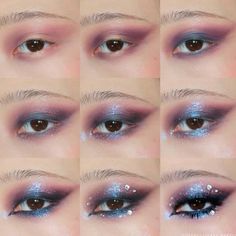 Funky Makeup, Bottom Lashes, Autumn Sky, Drag Make-up, Makeup Pictorial, Graphic Makeup, Purple Makeup