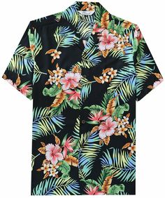 Hawaiian Shirts For Mens hibiscus Floral Plumeria Flower Leaf Leave Beach Aloha Casual Holiday Short Sleeve Camp Cruise Vacation Tourist Funny Fun Get comfortable & look fabulous in these Beach Aloha Casual Holiday Hawaiian Men’s Shirts, this shirt is very versatile & easy to dress up. These stylish shirts are made from 100% Polyester Fabric. This indeed ensures highest level of comfort as casual wear. This shirt is designed according to the latest trends with absolute perfection which will incr Beach Shirts For Men, Mens Beach Shirts, Aloha Party, Hawaiian Men, Ugly Christmas Shirts, Banana Print, Matching Couple Shirts, Tropical Shirts, Fits With Shorts