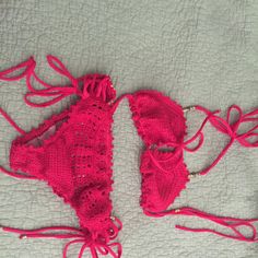 Christine B added a photo of their purchase Handmade Pink Swimwear For Vacation, Handmade Pink Swimwear For The Beach, Pink Crochet Swimwear For Vacation, Handmade Fitted Pink Swimwear, Handmade Fitted Swimwear For Poolside, Bohemian Fitted Crochet Swimwear, Bohemian Crochet Fitted Swimwear, Handmade Fitted Festival Swimwear, Fitted Crochet Lace Swimwear For Beachwear