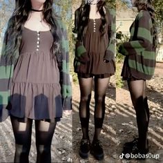 Gothic Cottagecore Fashion, Gothic Outfits, Grunge Style, Really Cute Outfits, Edgy Outfits, Dream Clothes, Goth Fashion, Cute Fashion, New Outfits