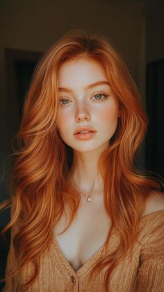 🎭 Pristine Fall 2024 Hair Color Red Copper Hair Color Ideas | Divine Transformation