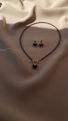 Elevate your style with our stunning heart pendant lapis lazuli necklace with toggle clasp, paired perfectly with matching dangle heart earrings. This exquisite lapis lazuli jewelry set features rich, deep blue lapis lazuli beads, beautifully complemented by a heart pendants. The toggle clasp adds a touch of sophistication, making this choker necklace not only a statement piece but also a versatile addition to your jewelry collection. 💙 🎁 This set is an ideal gift for anyone who appreciates th Elegant Blue Jewelry With Heart Beads, Aries Birthstone, Gemstone Choker, Lapis Lazuli Jewelry, Lapis Lazuli Necklace, Heart Pendants, Lapis Lazuli Beads, Boost Creativity, Blue Lapis