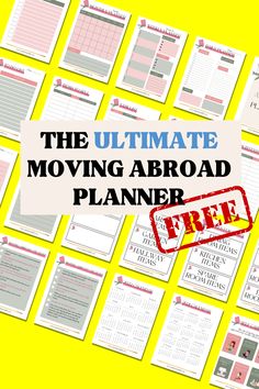 the ultimate moving around planner with free printables