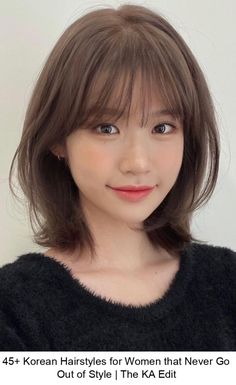 Asian women's hairstyles are a captivating blend of tradition and modernity, reflecting cultural heritage while embracing contemporary trends. From th Korean Hairstyles, Women's Hairstyles, Hairstyles For Women, Korean Hairstyle, Cultural Heritage, Go Out, Out Of Style