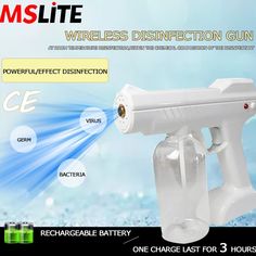 Cheap Novelty Lighting, Buy Quality Lights & Lighting Directly from China Suppliers:wireless rechargeable disinfectant  sprayer gun cordless electrostatic wireless battery  air clean home nano mist disinfectant Enjoy ✓Free Shipping Worldwide! ✓Limited Time Sale ✓Easy Return. Fog Machine, Mist Humidifier, Novelty Lighting, Clean Air, Blu Ray, Beauty Health, Limited Time