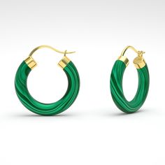 ITEM INFORMATION * Gemstone: Malachite * Size: 30mm (outer diameter) x 6mm (thickness) - more sizes available on request - 925 Sterling Silver with 18K Yellow Gold Plating - 18K Yellow Gold Also available in: * 925 Sterling Silver with plating in: 18K Rose, White Palladium, Black PVD Plating * 18K Rose Gold, 18K White Gold, 18K Gold Black DLC * PT950 Platinum These earrings are handmade like all our products, with accuracy by our goldsmiths with over 40 years experience. Included in the price is Small Hoop Green Earrings Tarnish Resistant, Green Small Hoop Earrings Tarnish Resistant, Green Tarnish Resistant Small Hoop Earrings, Luxury Green Hoop Jewelry, Green Sterling Silver Small Hoop Earrings, Luxury Green Hoop Earrings, Modern Green Round Hoop Earrings, Small Hoop Green Tarnish-resistant Earrings, Green Tarnish-resistant Hoop Jewelry