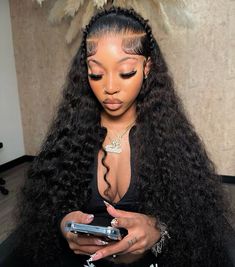 Lace Wigs Styles, Braided Hairstyles For Black Women Cornrows, Wig Ideas, Birthday Hairstyles, Protective Hairstyles Braids, Slick Hairstyles