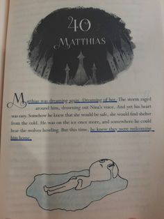 an open book with drawings on it and the words 40 maths written in english