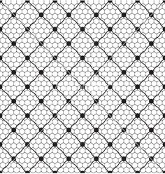 an abstract black and white background with hexagonal grids