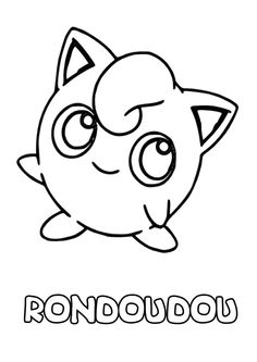 a cartoon character with the word rondow on it's chest and eyes