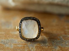 Evening Star Moonstone Ring | Arhaus Natural Oils For Skin, Moon Cut, Evening Star, Functional Home, Moonstone Crystal, Oxidized Sterling Silver, Moonstone Ring, Cleaning Jewelry, Gold Plated Jewelry