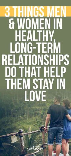 Falling for your partner was the fun part, but staying in love in a long-term relationship takes work, which is why men and women in healthy relationships continually practice these 3 habits that deepen intimacy and keep their connection strong. Relationship Habits, Love You Boyfriend, Meeting Your Soulmate, Deeply In Love, Love Me More, Addicted To You, Healthy Relationship, Love Deeply, Distance Relationship