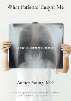 a woman holding up a sign that says, what patients taught me medical student's journey