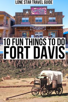 a horse drawn carriage in front of a building with the words 10 fun things to do for