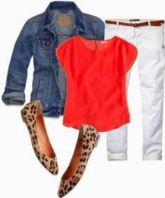 Outfits Polyvore, Outfit Jeans, Fashion Mode, White Pants, Outfit Casual, Polyvore Outfits, Spring Summer Outfits, White Denim