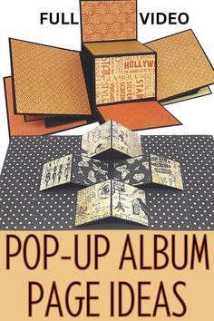 pop - up album page ideas