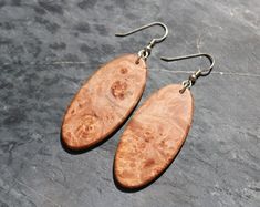 Wooden Engraved Earrings - Etsy Canada Brown Oval Earrings As A Gift, Brown Oval Earrings Gift, Brown Oval Earrings For Gift, Engraved Earrings, San Antonio Tx, Earrings Etsy, San Antonio, Etsy Earrings, Dangle Drop Earrings