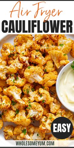 Air Fryer Cauliflower Recipe Airfryer Cauliflower Recipes Crispy, Air Fry Coliflower Recipes, Cauliflower Air Fyer, Air Fryer Cauliflower Easy, Air Fry Frozen Cauliflower, Roast Cauliflower In Air Fryer, Airfryer Coliflower, Califlower Recipes Airfryer, Airfryer Califlour