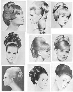 60s Hairstyles, Bridal Makeup Wedding, Swinging Sixties