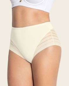 Lace stripe undetectable classic shaper panty#color_898-ivory Shaper Panty, Legging Sport, Dark Taupe, Everyday Bra, Sport Running, Best Sellers, Bralette, Classic Design, High Waisted