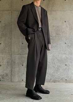 Classy Suits Men, Outfit Oversize, Trendy Boy Outfits, Aesthetic Outfits Men, Masculine Style, Street Style Outfits Men