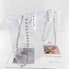 Ships Within 7-9 Days New Made Of High-Quality Transparent Pvc Dimensions: Length: 14.2” / 36cm Height: 12.6” / 32cm Width: 5.1” / 13cm Clear Crossbody Bags For Shopping, Clear Strap Shoulder Bag For Shopping, Elegant Clear Shopping Bag, Clear Shopping Bag With Removable Pouch, Clear Handbag, All Saints Leather Jacket, Gucci Gg Bag, Lv Neonoe, Clear Handbags