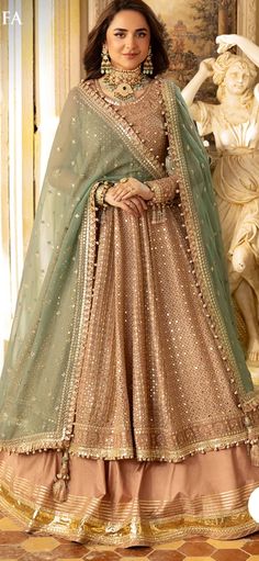 Pakistani Salwar Kameez Lengha Long Kurti Chiffon Asims Jofa Embroidery Outfit Made on Custom Order - Etsy Bangladesh Chiffon Lehenga, Yumna Zaidi, Pakistani Dresses Online, Lehenga Suit, Asim Jofa, Pakistani Fancy Dresses, Lehenga Skirt, Readymade Saree, Chiffon Collection