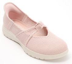 Step into convenient comfort with the Skechers Slip-ins On-the-GO Flex knit Mary Jane shoes. Designed with a Stretch Fit engineered knit upper, the stepped-up casual classics boast a memory foam insole and lightweight ULTRA GO cushioning for all-day wear. From Skechers. Mally Beauty, Adaptive Clothing, Jane Shoes, Mary Jane Shoes, Ankle Bracelets, Black Decor, Men Necklace, Mary Janes, Memory Foam