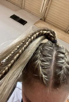 Athletic Braids, Hairstyles Athletic, Competition Hair, Gymnastics Hair