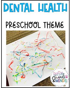 dental health preschool theme with the title overlay