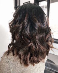 Dark Chocolate Hair, Dark Chocolate Brown Hair, Chocolate Brown Hair Color, Hair Color Chocolate, Brown Hair Dye, Chocolate Brown Hair, Brown Hair Balayage, Hair Color Ideas For Brunettes, Balayage Brunette