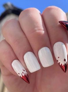 Vampire Nails, Christmas Cruise, Hacks Beauty, Halloween Nail Designs, Nail Inspiration