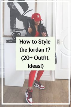 Discover simple and cute outfit ideas to elevate your style with the iconic and aesthetically pleasing Nike Air Jordan 1 sneakers. Sepatu Air Jordan, Jordan Ones