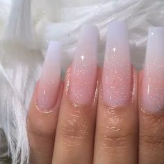 Ombre Acrylic Nails, Long Acrylic Nails Coffin, Long Acrylic, Summer Acrylic Nails, Pink Acrylic, Nails Pink, Pink Acrylic Nails, Nails Long, Acrylic Nails Coffin