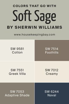 Colors That Go With Soft Sage SW 9647 Clary Sage Paint Sherwin Williams, Greige Paint Colors With Green Undertones, Beige Bathroom Update Ideas, Sherwin Williams Meadow Sage, Upward Sherwin Williams Bathroom, Svelte Sage Sherwin Williams Exterior, Sherwin Williams Adaptive Shade, Sw Soft Sage, Meadow Sage Sherwin Williams