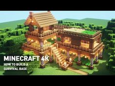 the minecraft 4k how to build a survival base with this simple house design