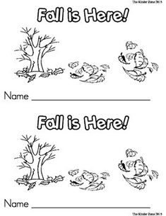 the fall is here worksheet