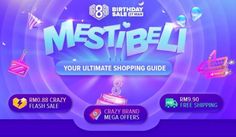 the birthday sale is on for mestibel