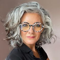 New Hair Color Ideas For 2023, Senior Curly Hairstyles, Bob Hairstyles For Gray Hair Over 50, Face Framing Silver Highlights, Short Hair Inspo Shag, Short Hairstyle Women 50, Curly Gray Hair Over 50 Curls, Grey Hair Hairstyles, Silver Hair Shampoo