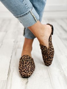 Introducing the Corkys Charmer Loafer Slides in Leopard! These unique and stylish slides feature a playful leopard print that will add a touch of fun to any outfit. Slip them on for a comfortable and chic look that will make you stand out. Perfect for any casual occasion, these slides are a must-have for any fashion lover. Loafer Slides, Chic Look, Fashion Lover, Must Haves, Leopard Print, Slides, Loafers, Make It Yourself